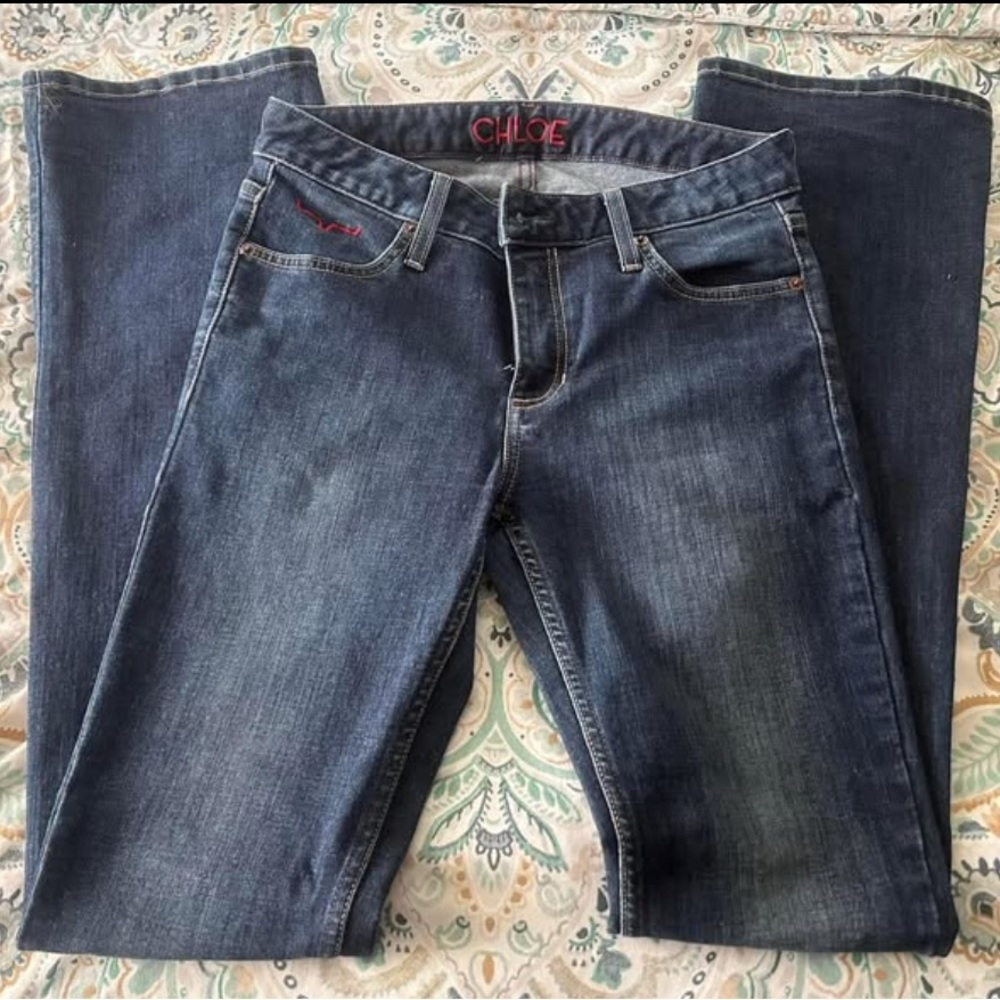 Kimes Ranch Women's Dark Blue Straight Leg Jeans